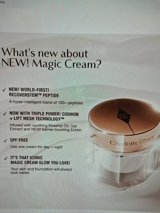 Charlotte Tilbury Other - BRAND NEW UNOPENED SEALED CHARLOTTE'S MAGIC CREAM INSTANT TURNAROUND MOISTURIZER